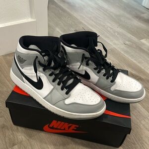 Air Jordan 1 smoke gray / white size 12 authentic